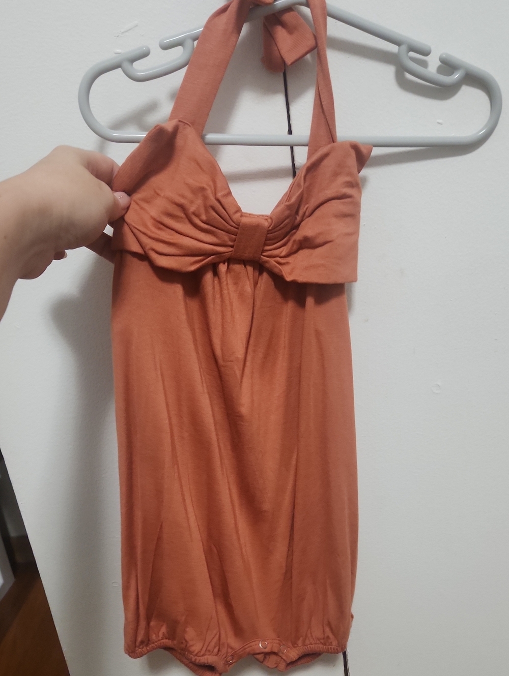 Bamboo Bow Bubble Bodysuit